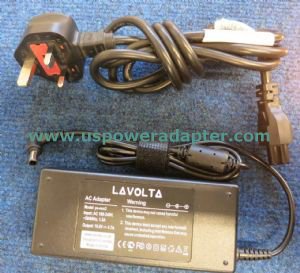 New Lavolta PA-EUS3 Notebook Laptop AC Power Adapter 90 Watt 19.5 Volts 4.7 Amps - Click Image to Close